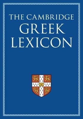 The Cambridge Greek Lexicon 2 Volume Hardback Set (Νέα έκδοση)